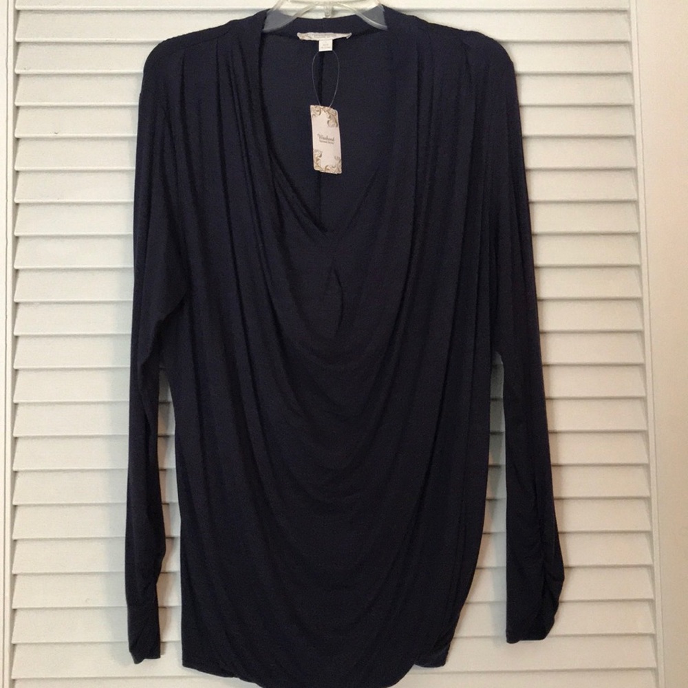 Navy blouse - Picture 2 of 2